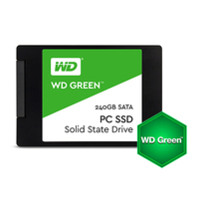 SSD WD Green 240GB 2.5&quot; SATA III SLC, read-write: up to 540MBs, 465MBs